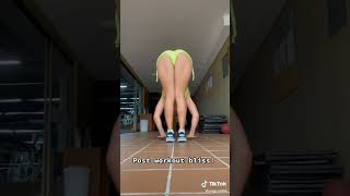 nude yoga workout.naked yoga girl. #shorts #yoga