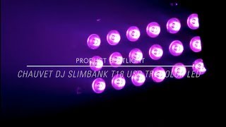 CHAUVET DJ SlimBANK T18 USB Tri-Color LED Wash/Effect Light 