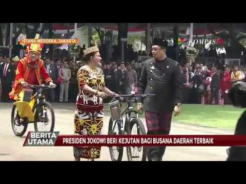 Kemeriahan HUT RI ke-72 di Istana Merdeka