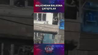 Adanada Komşular Balkondan Balkona Çatıştı