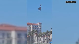 Helicopter Crashes In California