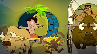 Chhota Bheem - Dholakpur Vs Pehelwanpur - Bull Race Best Cartoons For Kids Funny Videos For Kids