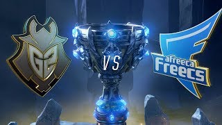 G2 vs AFS | Worlds Group Stage Day 6 | G2 Esports vs Afreeca Freecs (2018)