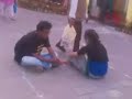 BANGLA DESI GIRL WEARING BLUE DRESS ENJOYING KOLKATA BOOK FAIR WITH HER BOY FRIEND