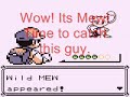 Catching Mew in Pokemon Red and Blue versions