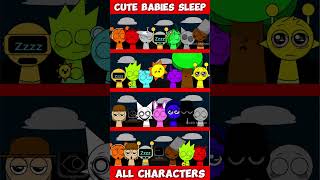 Incredibox Sprunki But Babies Cute Sleep Beside Simon