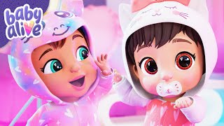 Dolls Dress Up Fashion Show Brand New Baby Alive Official Season 4 Family Kids Cartoons