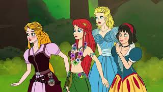 Rapunzel Série Inédita Episódio 5 - As Princesas Contra As Fadas Malvadas Desenho Animado