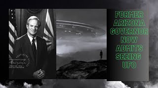 I Saw A Ufo The Size Of An Aircraft Carrier- Former Gov Of Arizona, Fife Symington