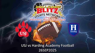 Usj At Harding Academy Football 26Sep2025