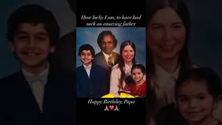 Happy Birthday to my Father, Roop Verma
