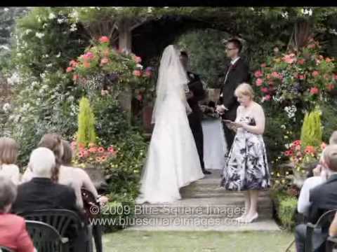 Lorna and Martin 39s had the wedding ceremony outside in The 