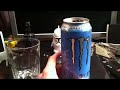 Monster Energy: Ultra Blue review (new flavor)