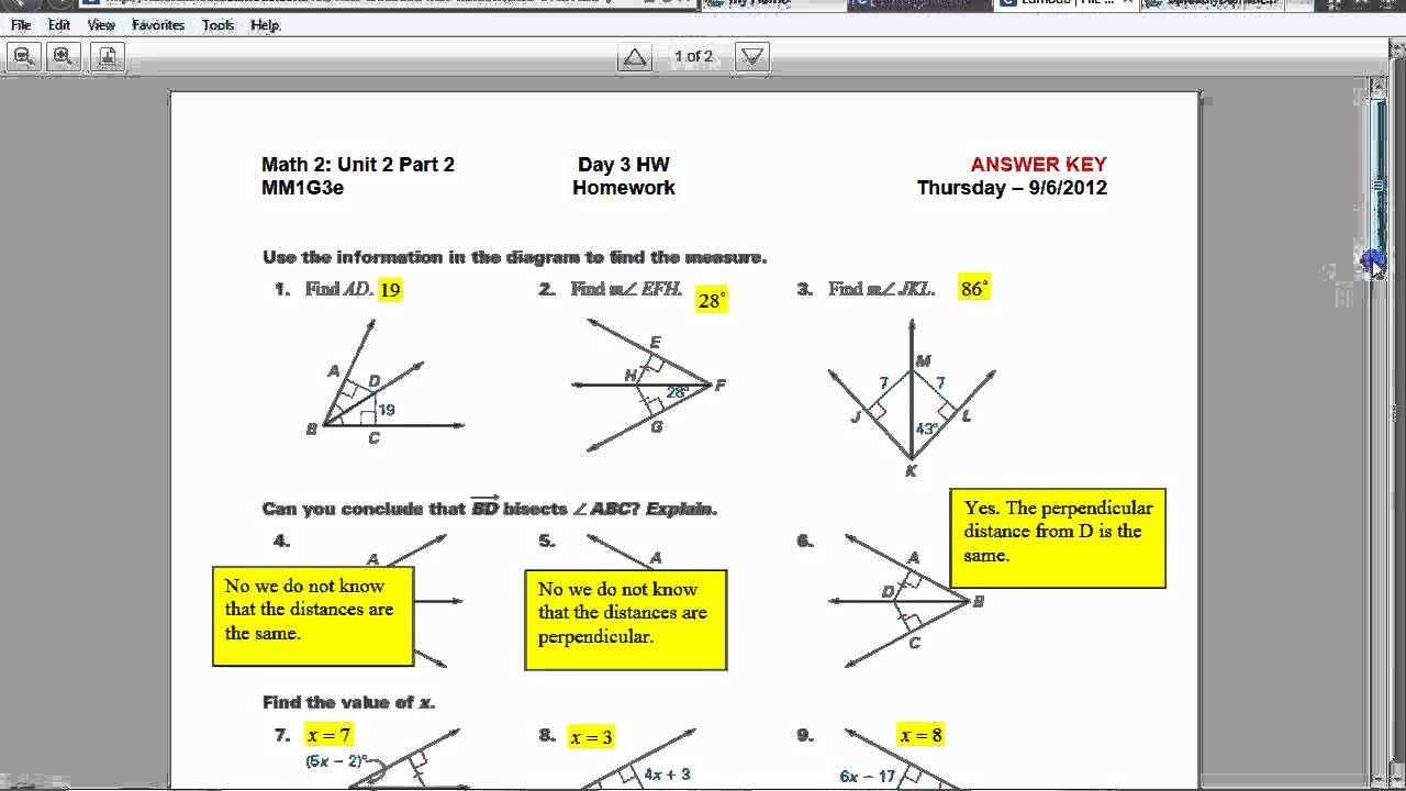 Help with geometry homework german