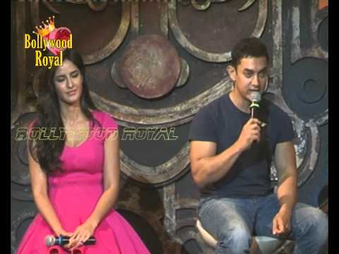 Aamir Khan and Katrina Kaif at title song Dhoom Machale of Dhoom...