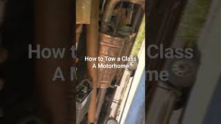 How To Tow A Cl A Motorhome.