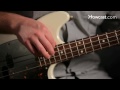 Bass Guitar Lesson: Playing Notes: The Basics
