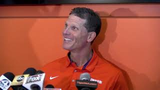 Clemson media day: Brent Venables not happy with first depth chart release