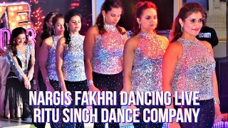 Nargis Fakhri Dance Performance With Ritu Singh Dance Company. New Years Eve. Welcome 2023.