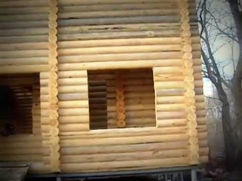Сруб своими руками youtube