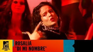 Rosalia 🎶 'Di Mi Nombre' Live EMA Performance | MTV