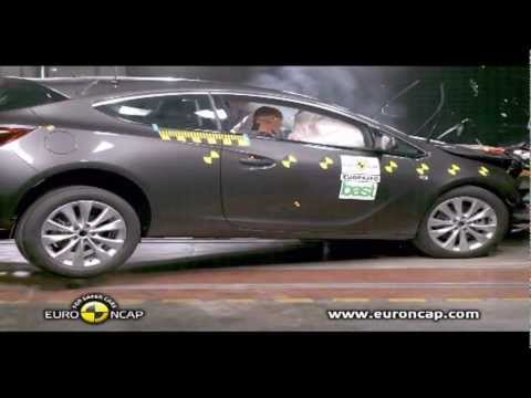 Opel Astra GTC 2012 Краш-тест Euro NCAP
