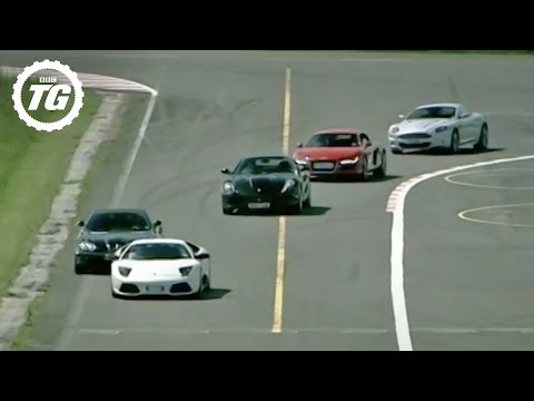 Supercars: The One Gallon Fuel Crisis Race - Top Gear - BBC