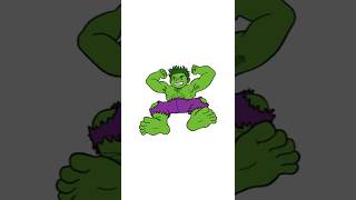Green Hulk Transformation Shorts Animation Bruce Banner Flipaclip