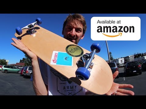 THE $60 AMAZON COMPLETE SKATEBOARD! | CHEAP SKATES EP 10