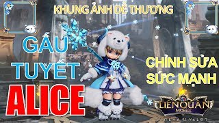 Alice bất ngờ được chỉnh sửa sức mạnh cùng trang phục bậc S Gấu tuyết vô cùng dễ thương Alice bất ngờ được chỉnh sửa sức mạnh cùng trang phục bậc S Gấu tuyết vô cùng dễ thương