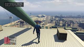Grand Theft Auto V le saut de la mort