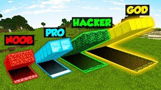 Minecraft NOOB vs. PRO vs. HACKER vs. GOD: SECRET HIDEOUT in Minecraft! (Animation)