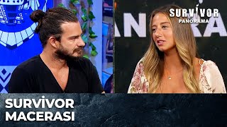 Aleyna Kalaycıoğlu Panorama Masasının Sorularını Cevapladı Survivor Panorama 158. Bölüm
