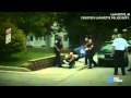 Officer pushes man in wheelchair, knocks him over