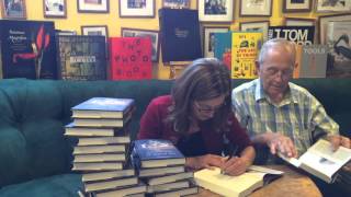 Lyn Millner signing THE ALLURE OF IMMORTALITY at Lemuria Books