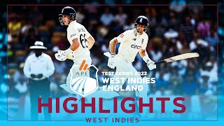 Extended Highlights | West Indies v England | Hundred for Joe Root | 2nd Apex Test Day 1