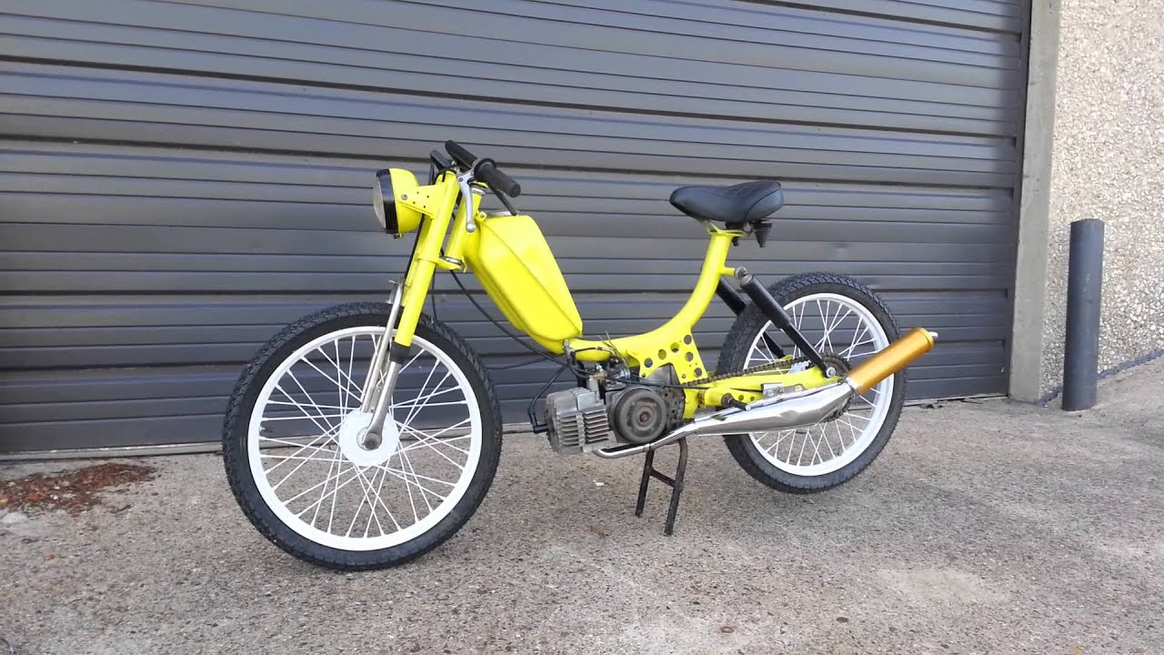 1979 sears freespirit moped custom - YouTube