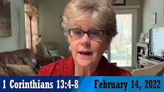 Daily Devotional For February 14, 2022 - 1 Corinthians 134-8