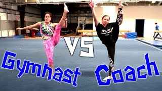 Gymnast VS Coach: ABC Gymnastics Challenge| Rachel Marie Gymnast VS Coach: ABC Gymnastics Challenge| Rachel Marie
