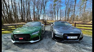 2021 Audi Ttrs Vs. 2018 Audi Ttrs - Opf Filter Comparison