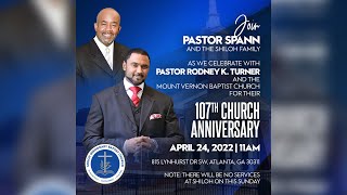 Shiloh Missionary Baptist Church Live Stream - Guest at Mt. Vernon Baptist Church