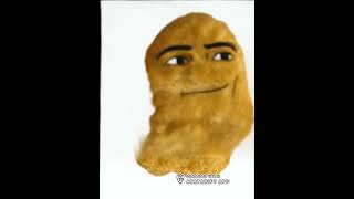 Chicken Nugget Man Face Singing Feliz Navidad
