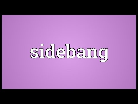 Header of sidebang