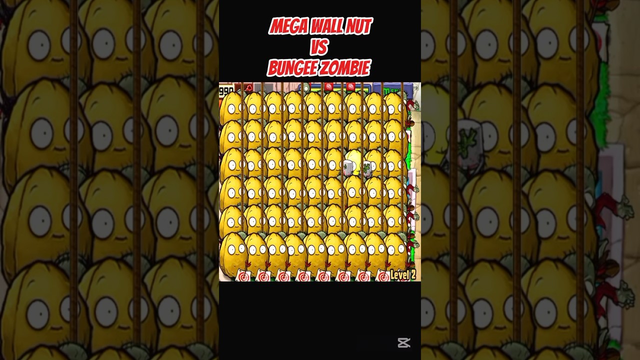 *MEGA WALL NUT VS BUNGEE ZOMBIE*#shorts #short #pvz *MEGA WALL NUT VS BUNGEE ZOMBIE*#shorts #short #pvz