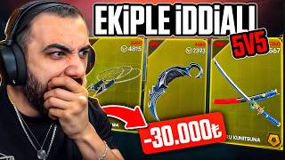 30.000 Tlli̇k Büyük İddi̇a Eki̇ple Valorant 5V5