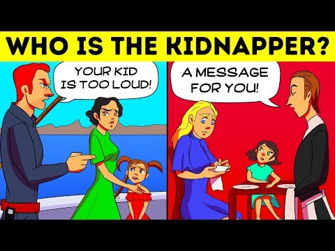 WHO LOOKS SUSPICIOUS? 🤔 17 TRICKY RIDDLES TO TEST HOW FAST YOUR BRAIN IS ðŸ§