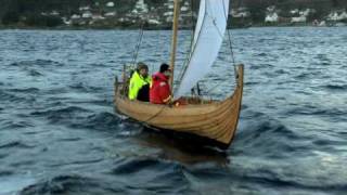 SAILING THE TEST BOATS FOR THE DRAGON HARALD FAIRHAIR