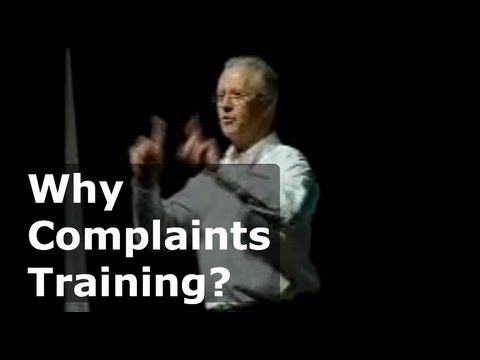 A take home message - customer complaints | Colin Bockman