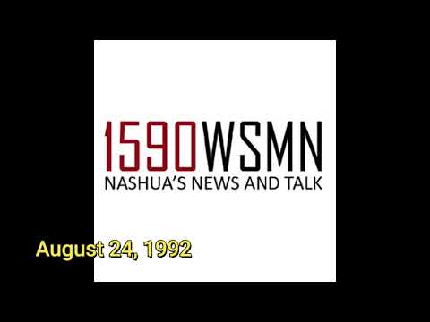 The 5 PM News, 1590 WSMN Nashua NH | August 24, 1992