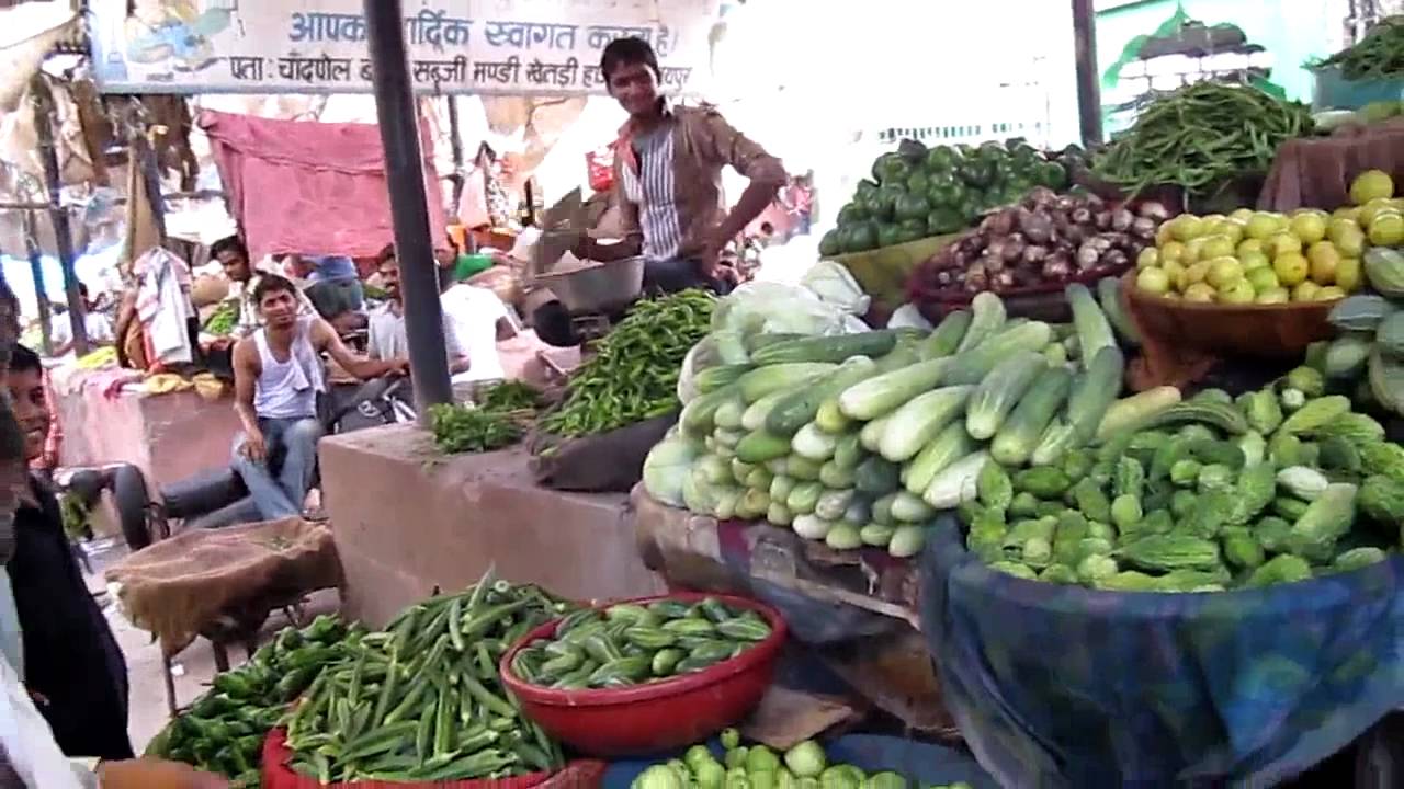 Jaipur India Food Market July 2010 Pink City - YouTube